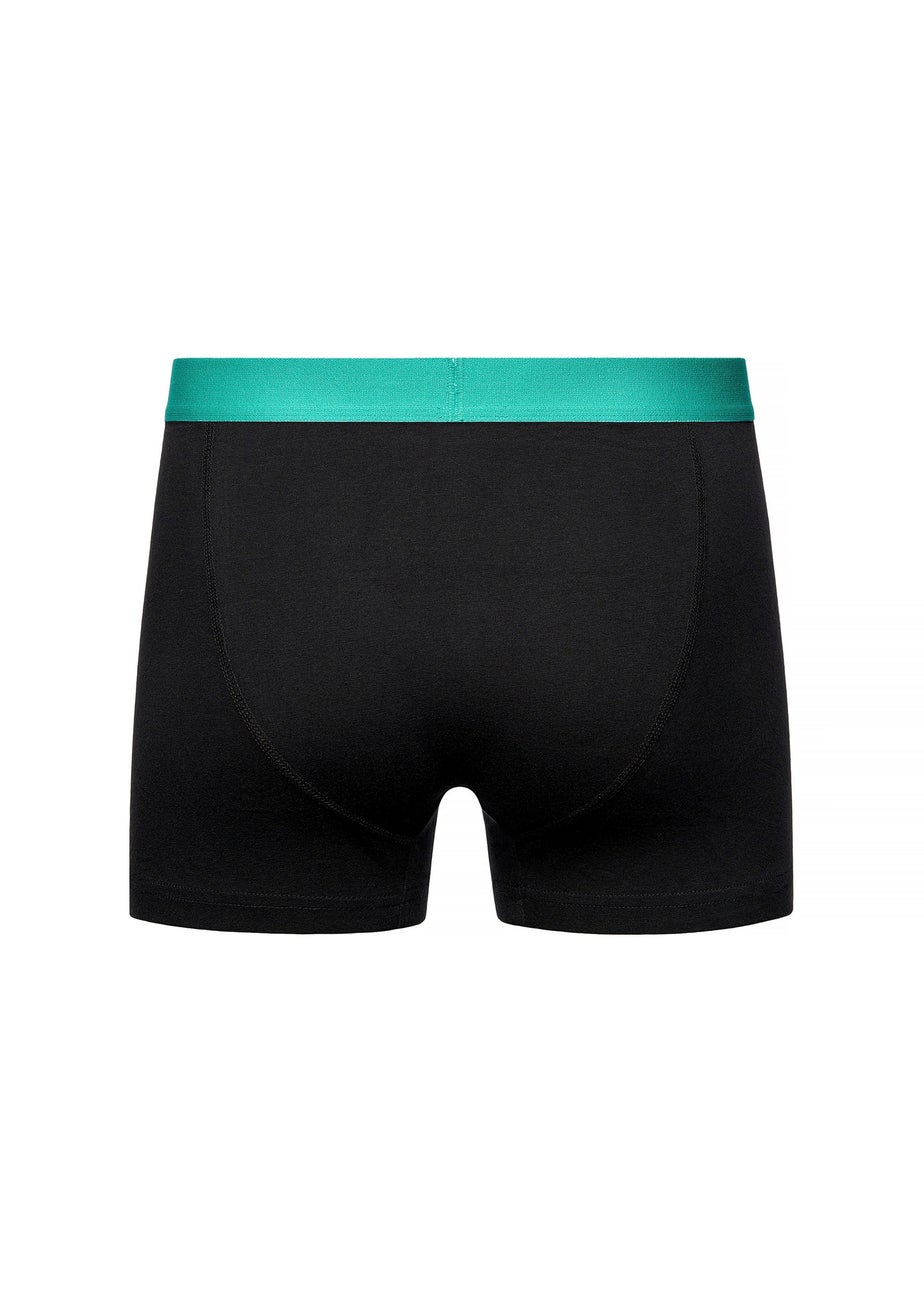 Henleys Black Primas Boxers (3 Pack)