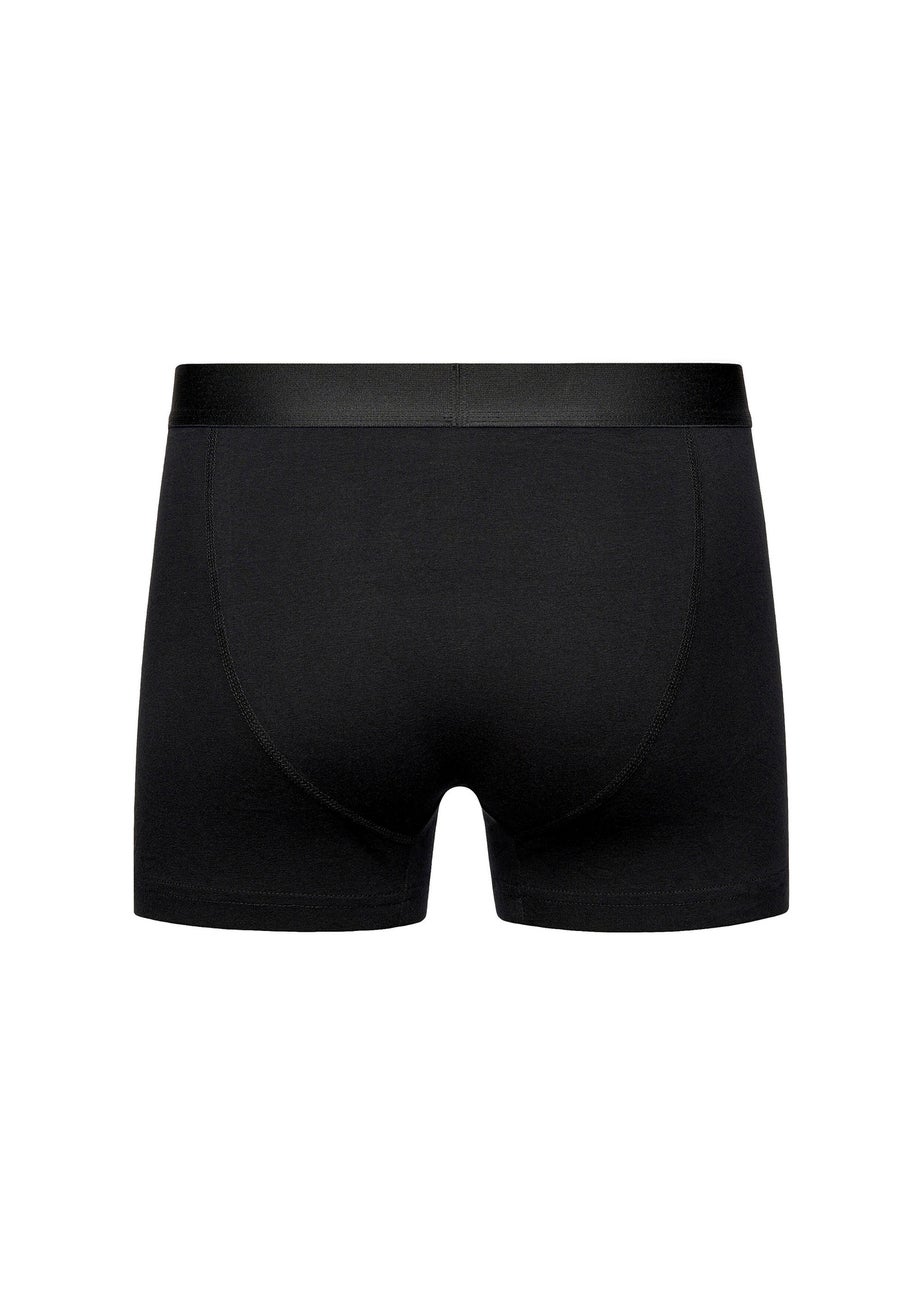 Henleys Black Coalink Boxers (3 Pack)