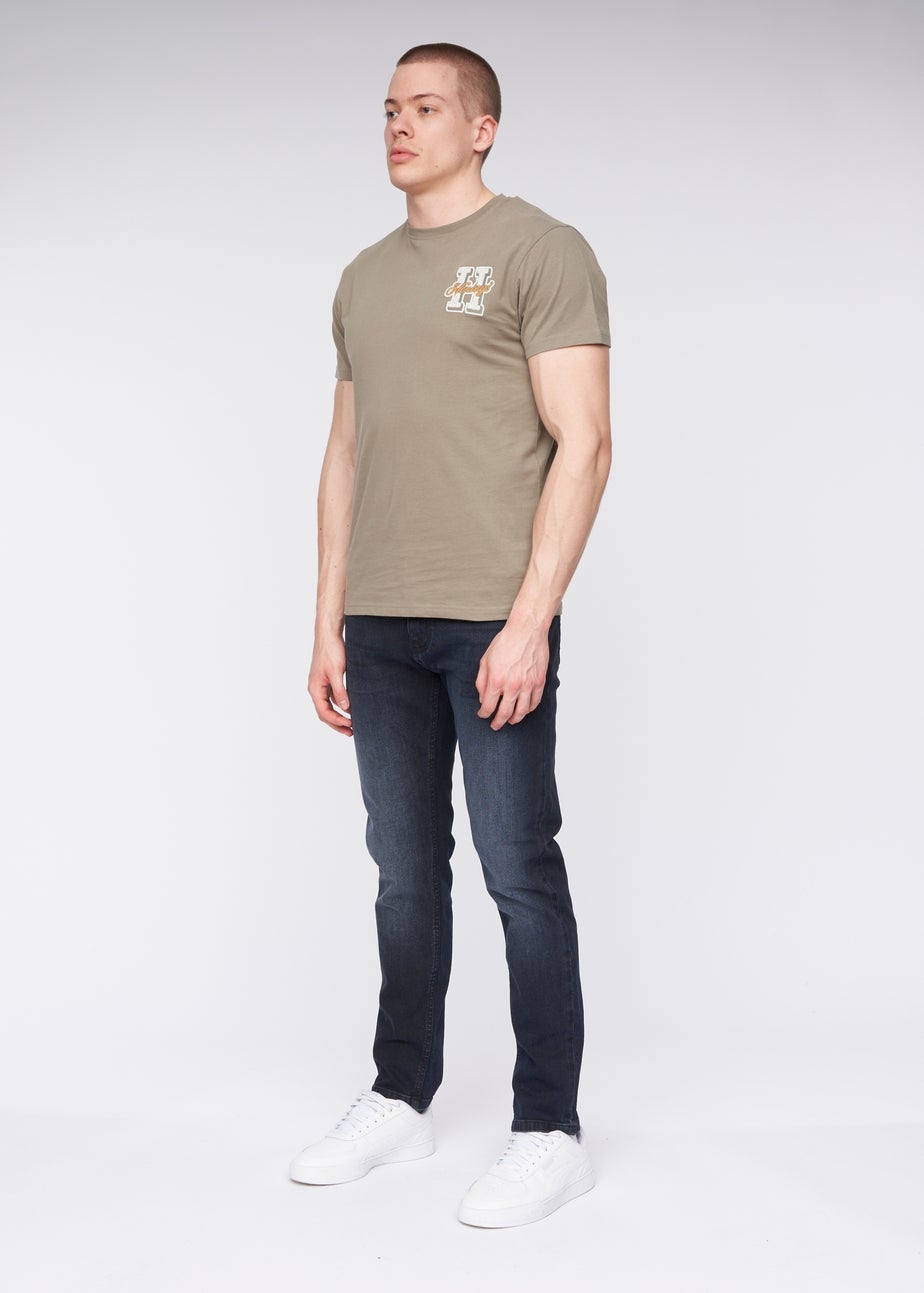 Henleys Blue/Black Craze Comfort Fit Jeans