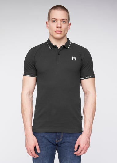 Henleys Black Hentyme Polo
