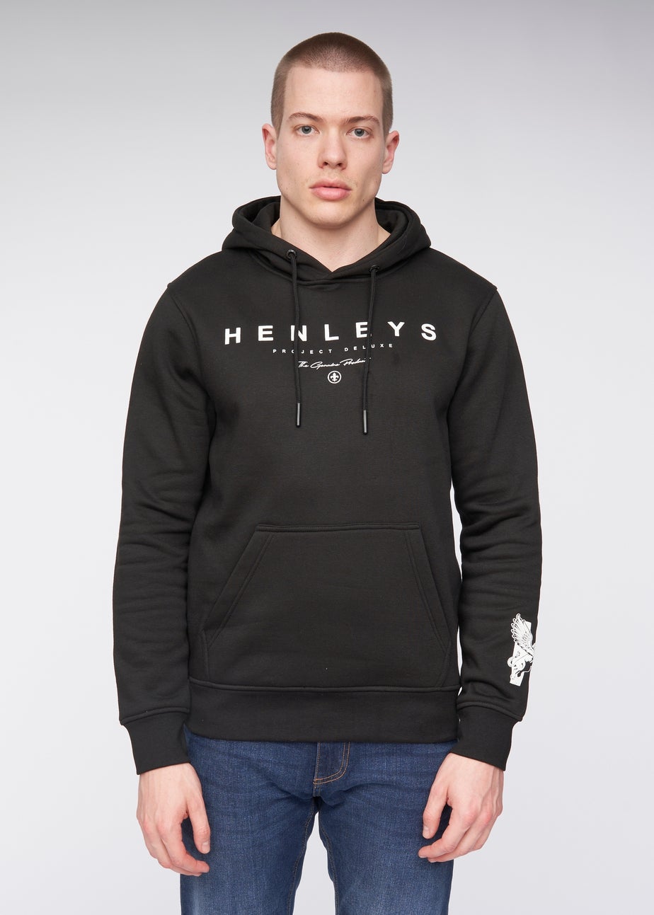 Henleys Black Hentyme Hoodie
