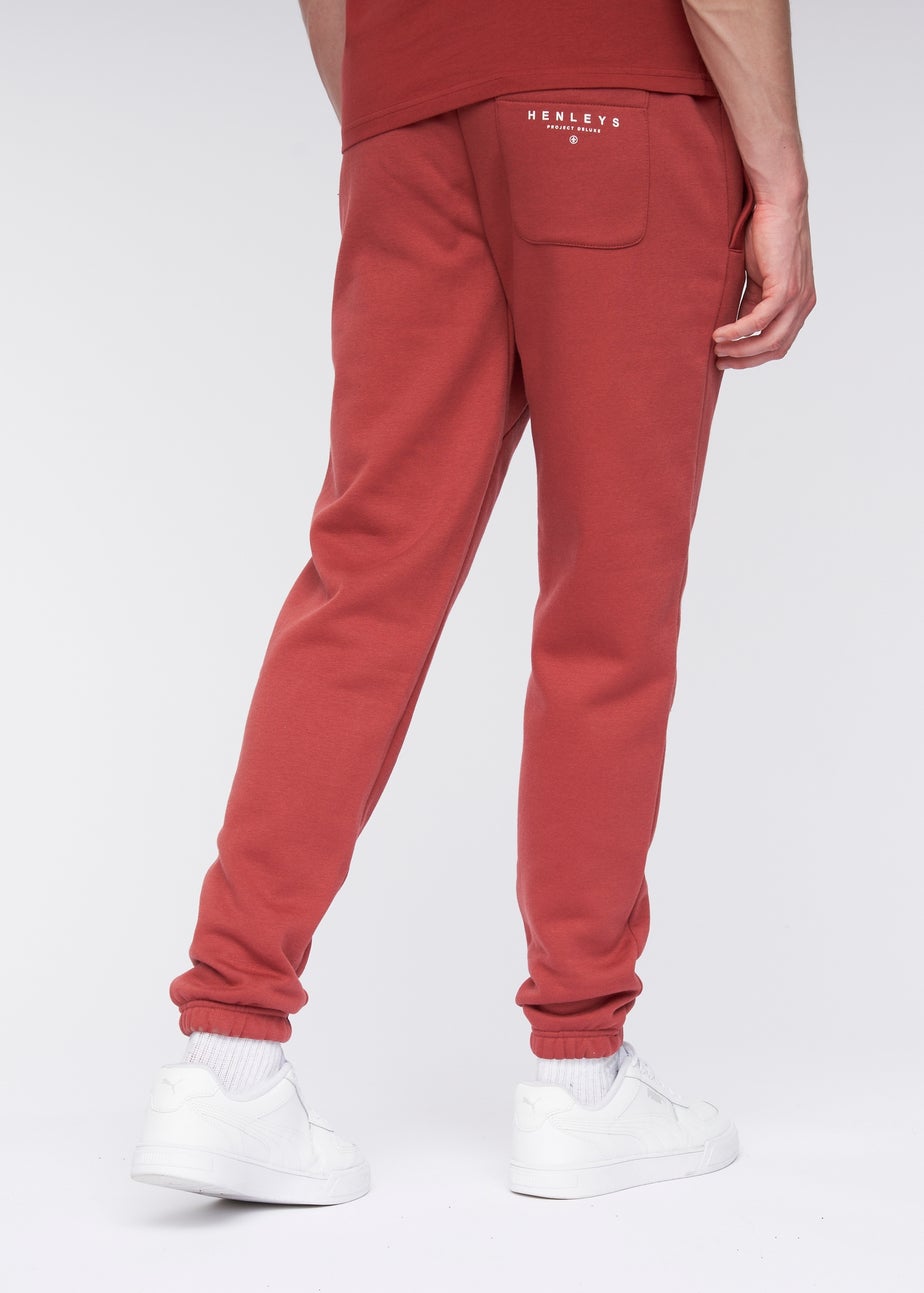 Henleys Deep Red Classhen Joggers