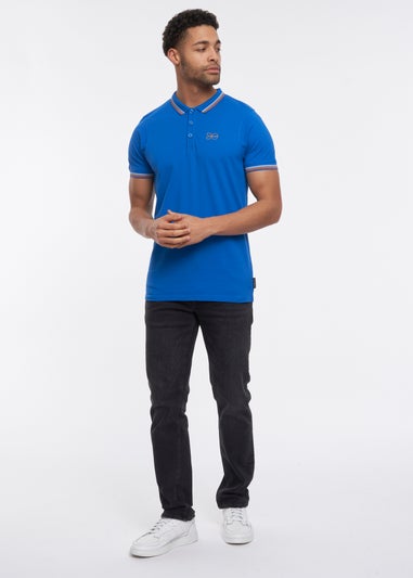 Crosshatch Blue Vellamort Polo