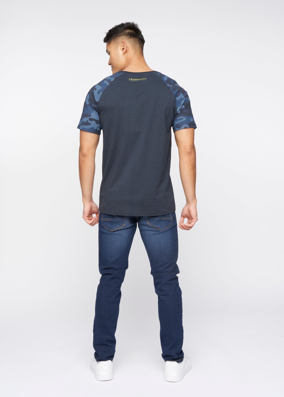 Crosshatch Navy Cramdark T-Shirt