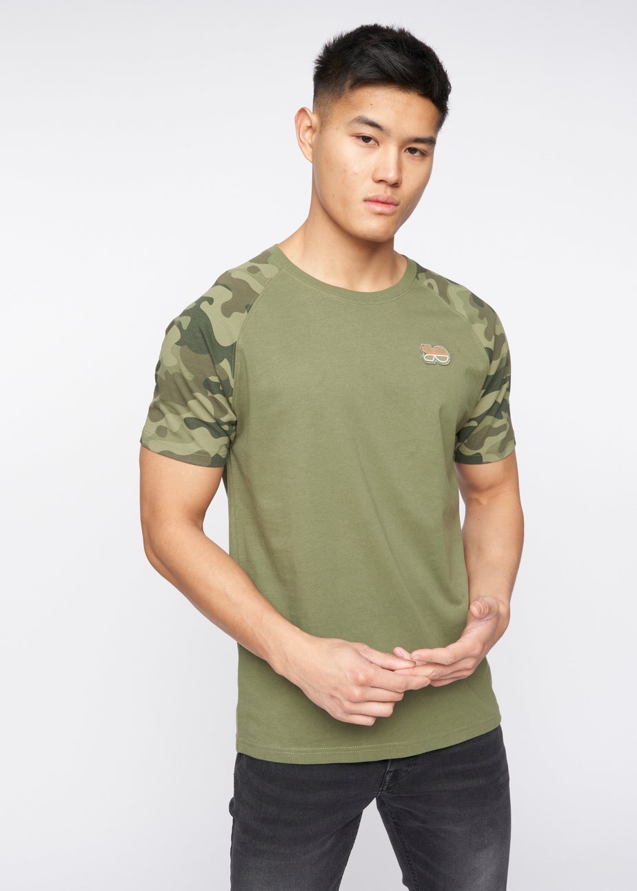 Crosshatch Olive   Cramdark T-Shirt