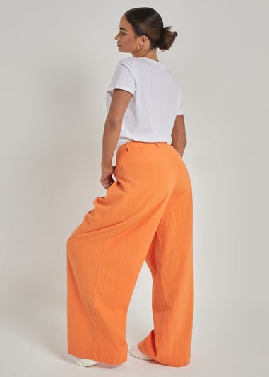 Urban Bliss Orange Linen Trouser