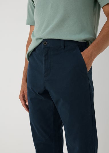 Navy Slim Fit Chinos