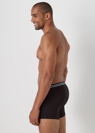 3 Pack Elastic Black Hipsters