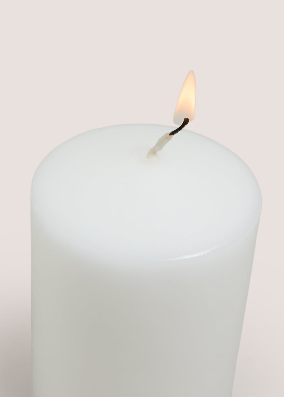 White Church Small Candle