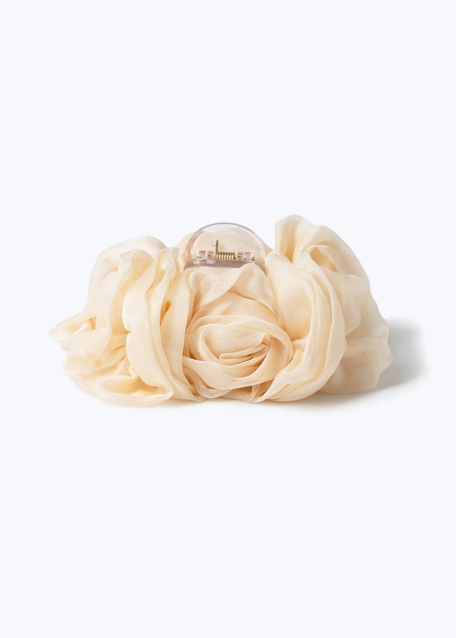 Muse Cream Organza Rose Claw