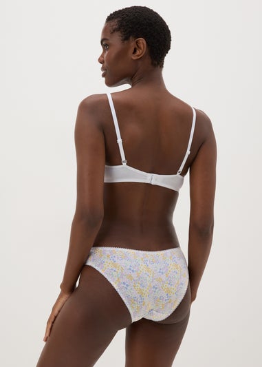 4 Pack Multicolour Floral Mini Knickers