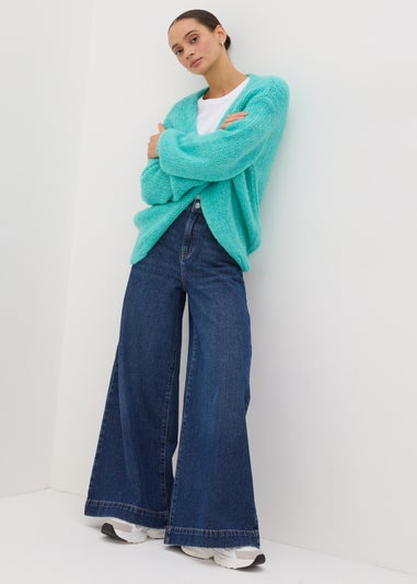 Aqua Lofty Knit Cardigan