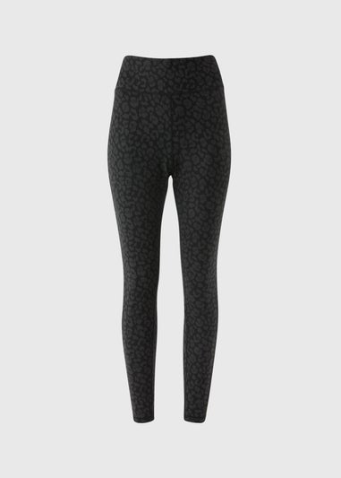 Souluxe Black Leopard Print Leggings