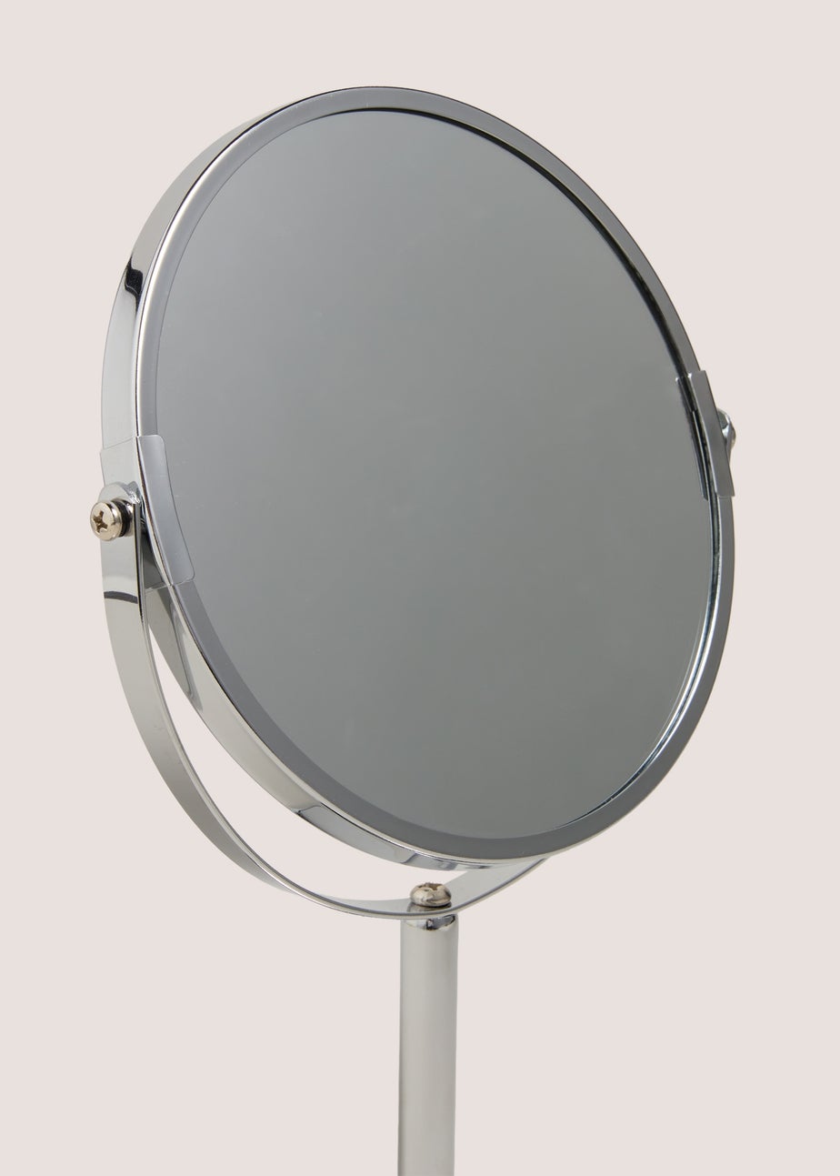 Silver Pedestal Mirror