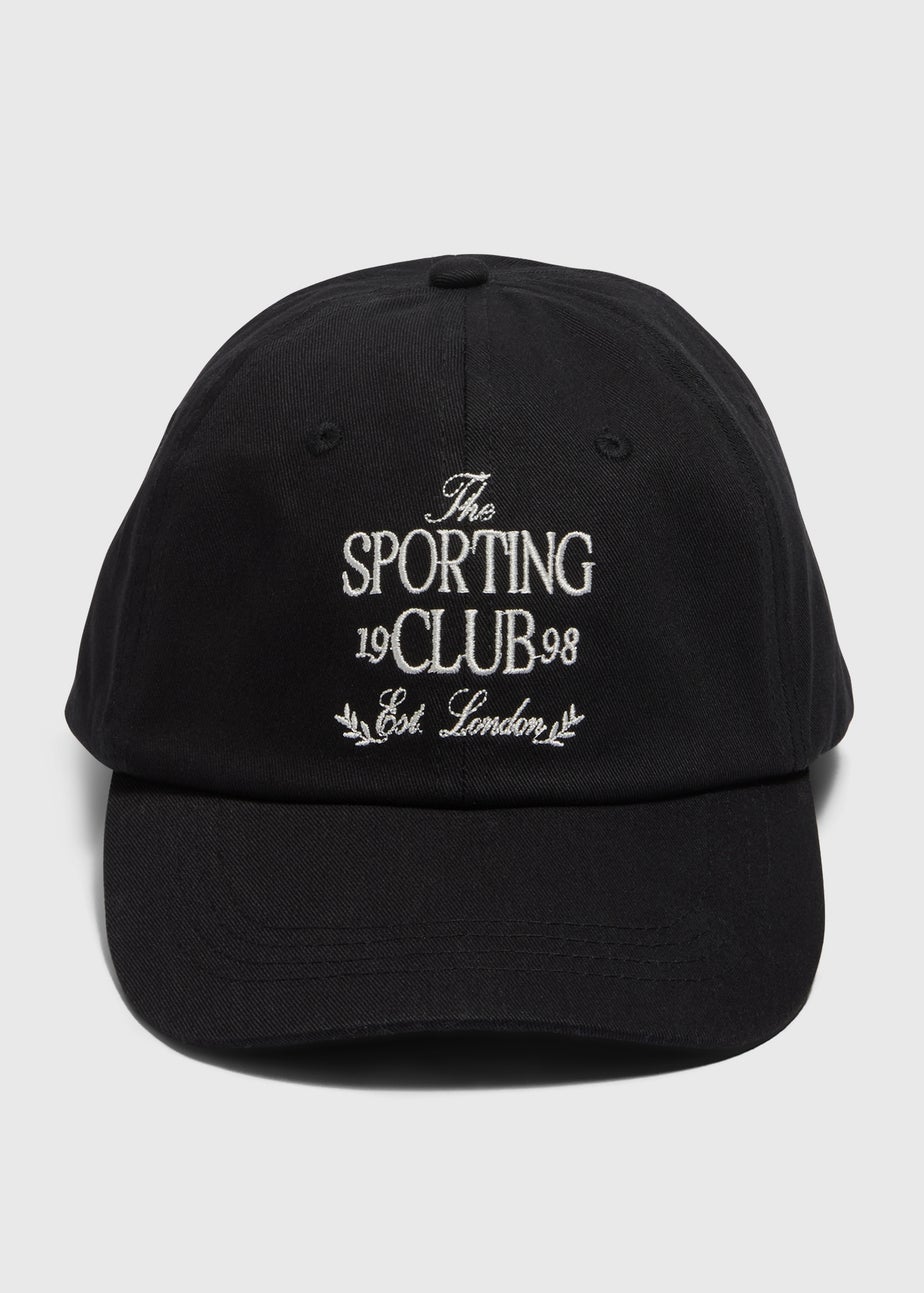Black Sporting Club Cap