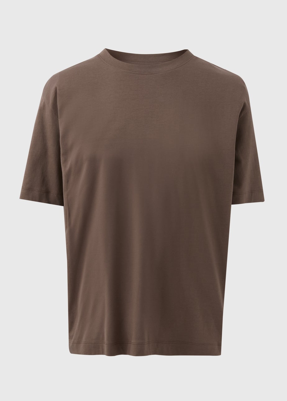 Brown Oversized T-Shirt