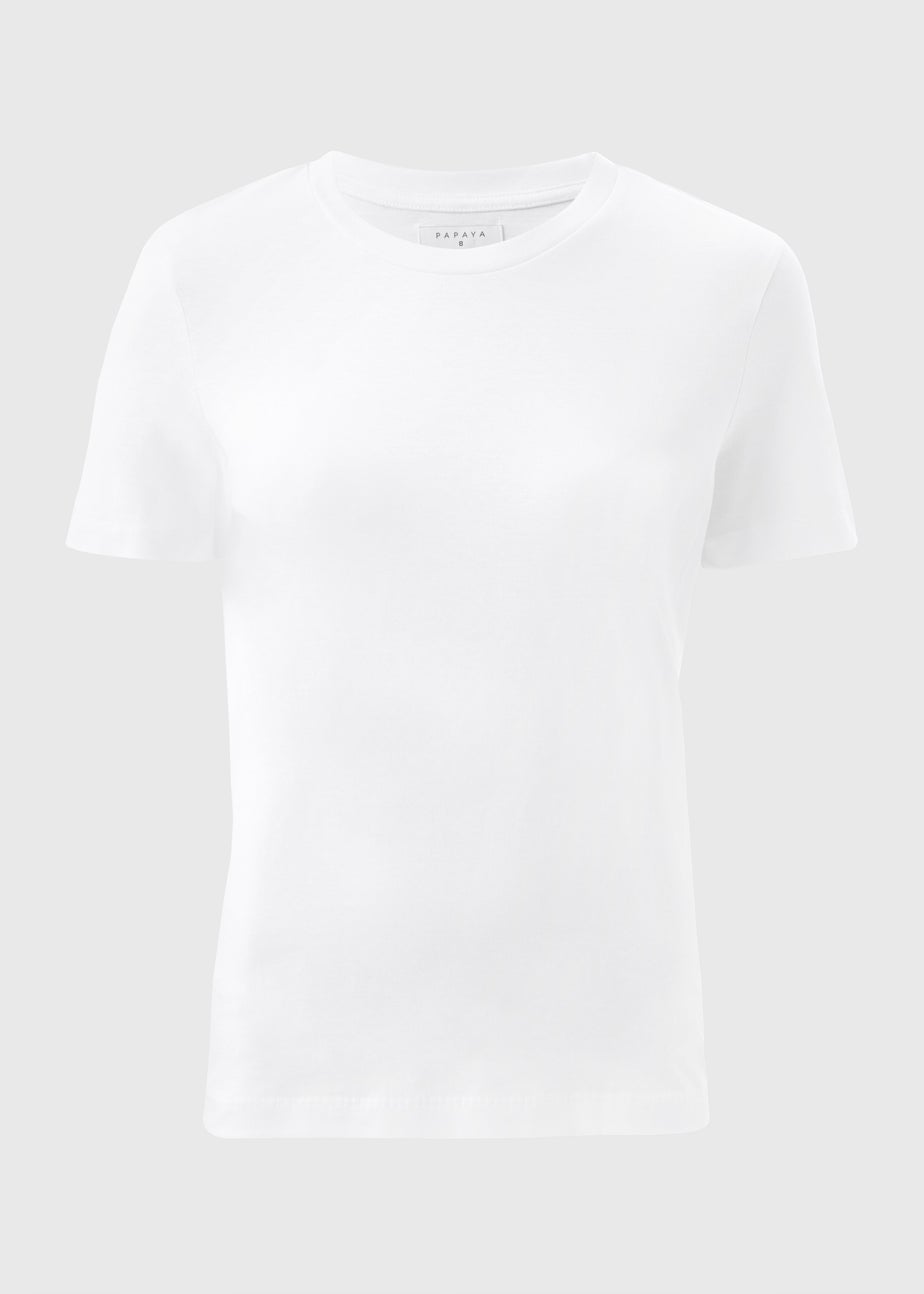 White Crew Neck T-Shirt