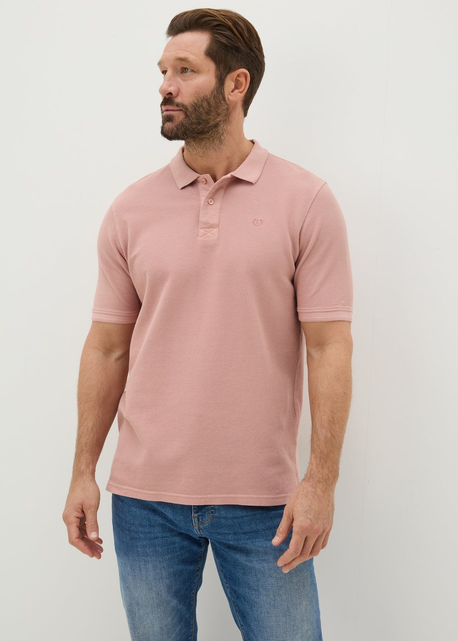 Lincoln Pink Polo Shirt
