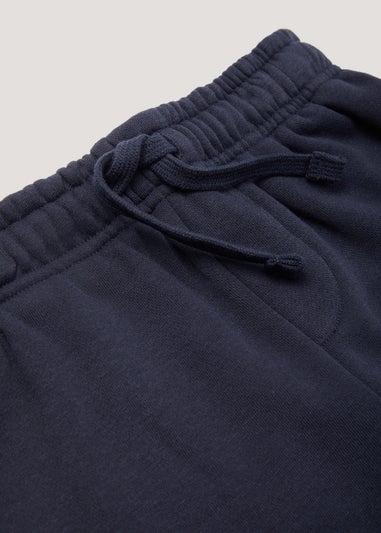 Boys Navy Jogger Shorts (3-13yrs)