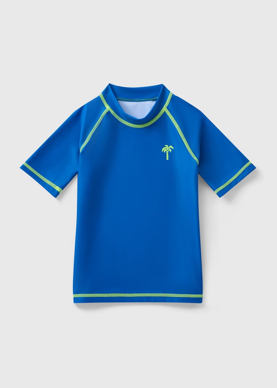Boys Blue Rash Vest (1-7yrs)