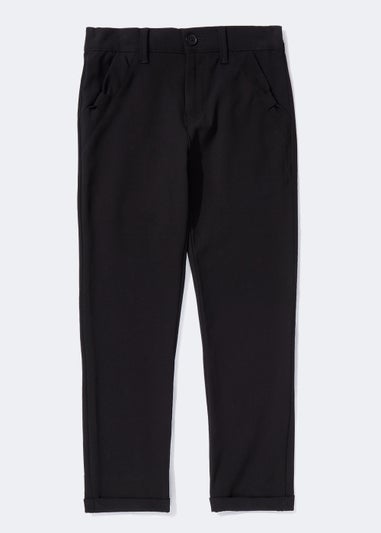 Girls Black Slim Fit School Trousers (3-16yrs)