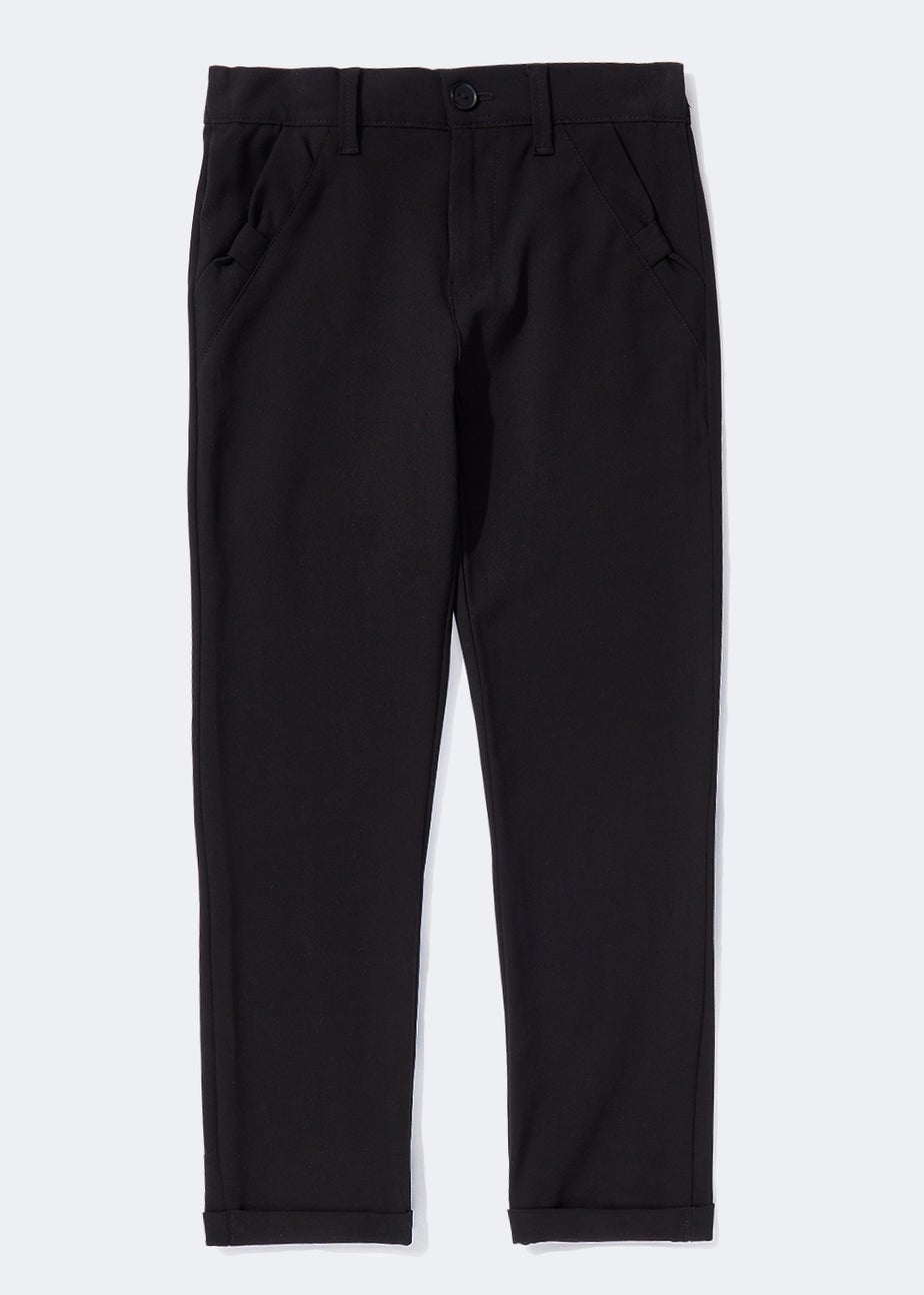 Girls Black Slim Fit School Trousers (3-16yrs)