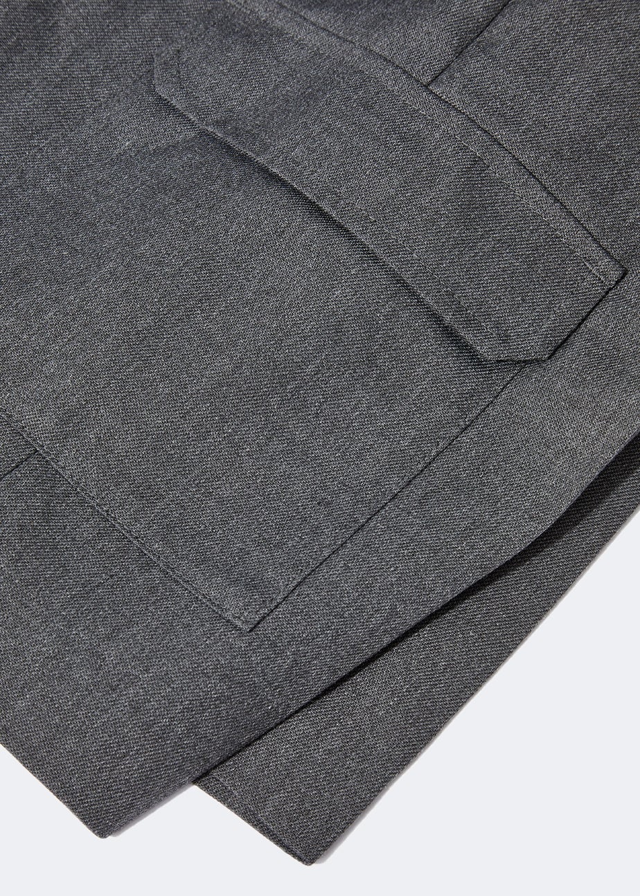 Boys Grey Cargo School Shorts (3-13yrs)