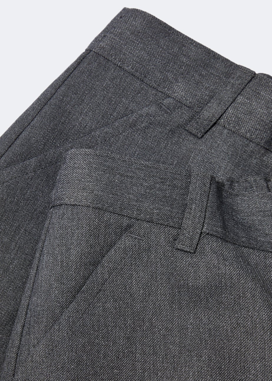 Boys Grey Regular School Shorts (3-13yrs)