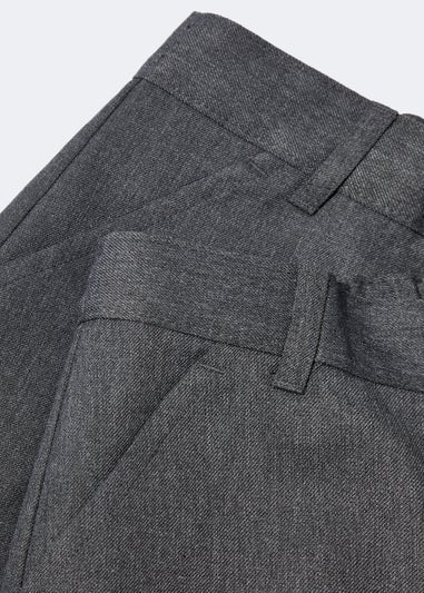 Boys Grey Regular School Shorts (3-13yrs)