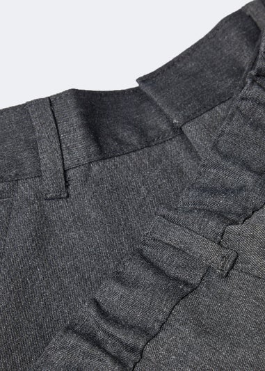 Boys 2 Pack Grey Slim Fit School Shorts (3-13yrs)