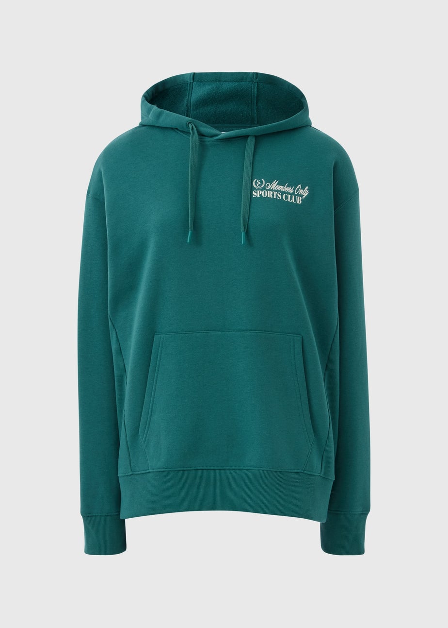 Green Members Only Hoodie