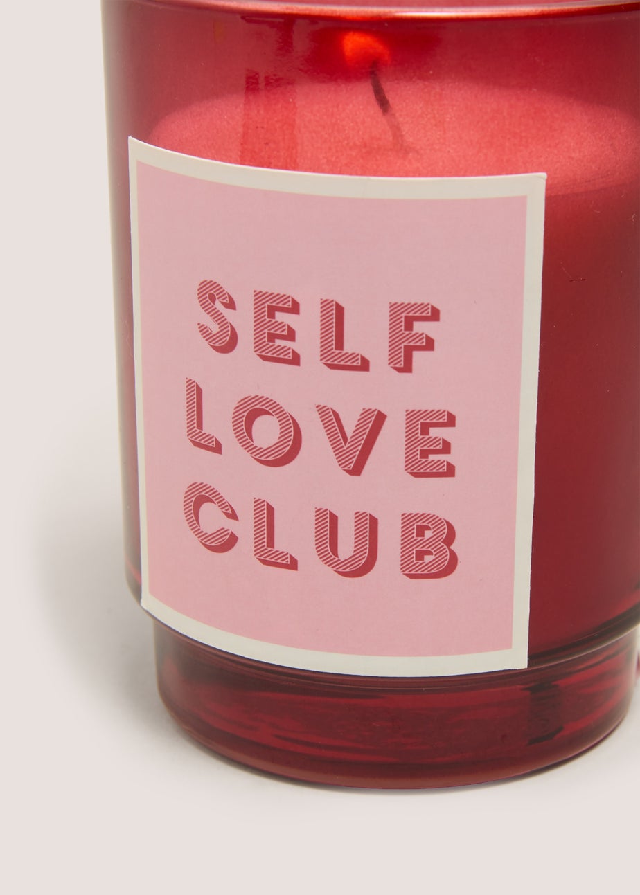Red Self Love Club Candle