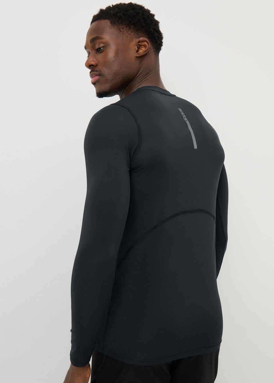 Souluxe Black Base Layer Long Sleeve Top