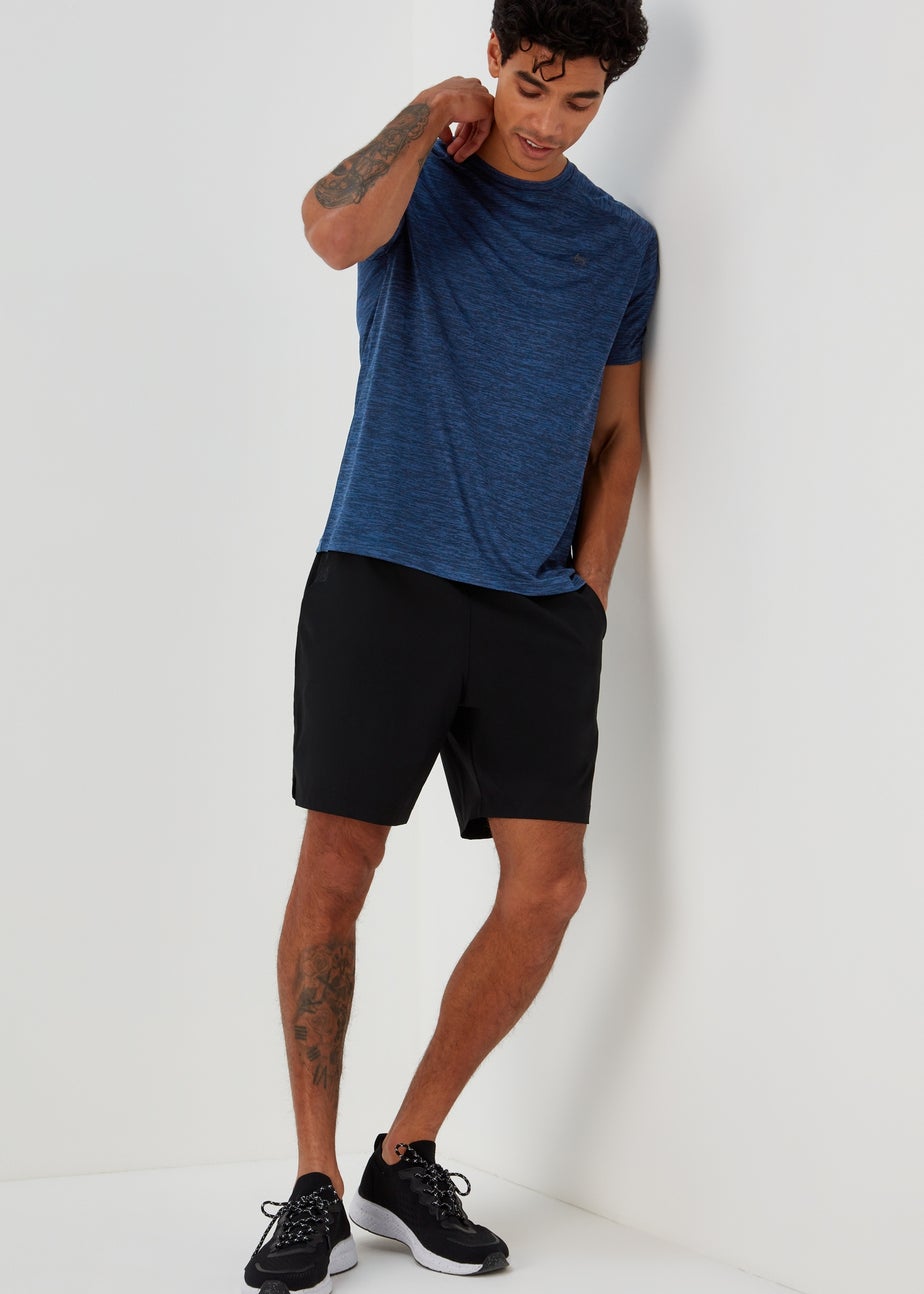 Souluxe Navy Basic 2 Tone T-Shirt