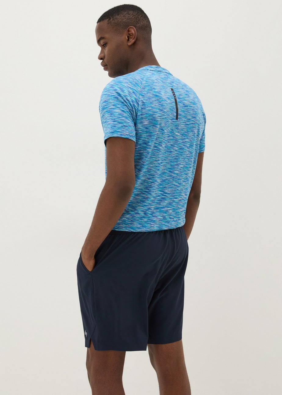 Souluxe Navy Sports Shorts