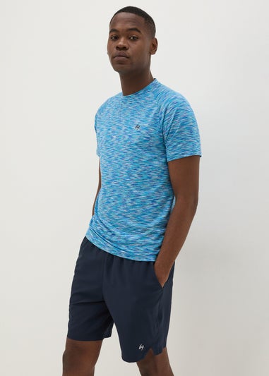 Souluxe Navy Sports Shorts