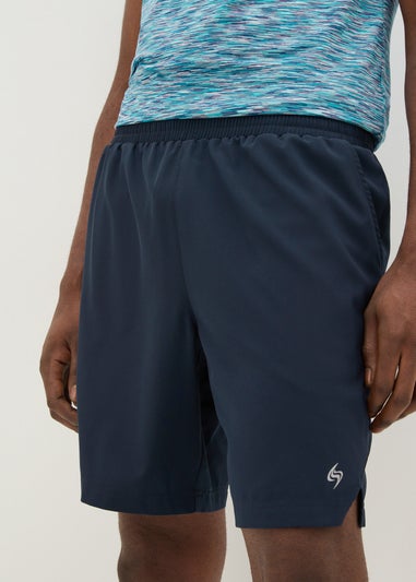 Souluxe Navy Sports Shorts