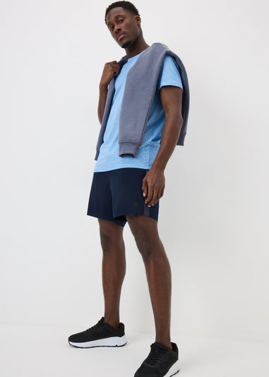 Souluxe Navy Sports Shorts