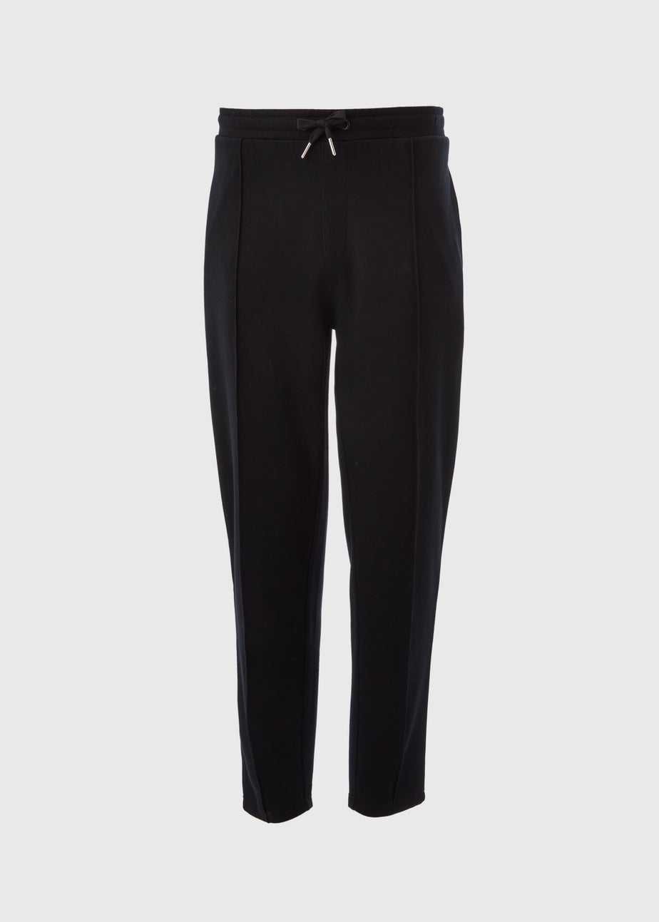 Black Tapered Jogging Bottoms
