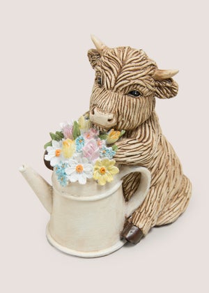 Highland Cow Watering Can
