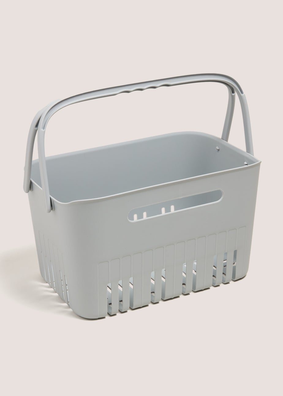 Grey Plastic Basket