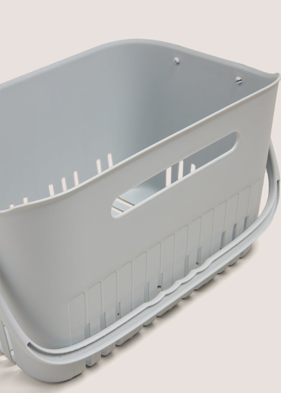 Grey Plastic Basket