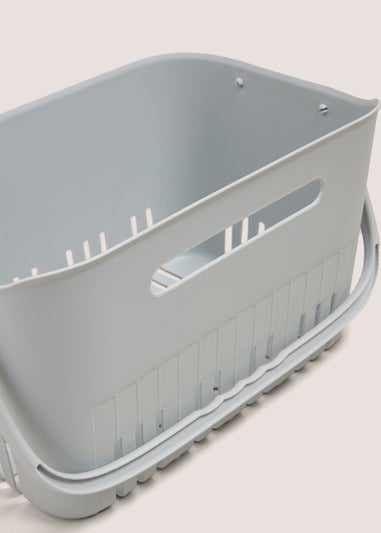 Grey Plastic Basket