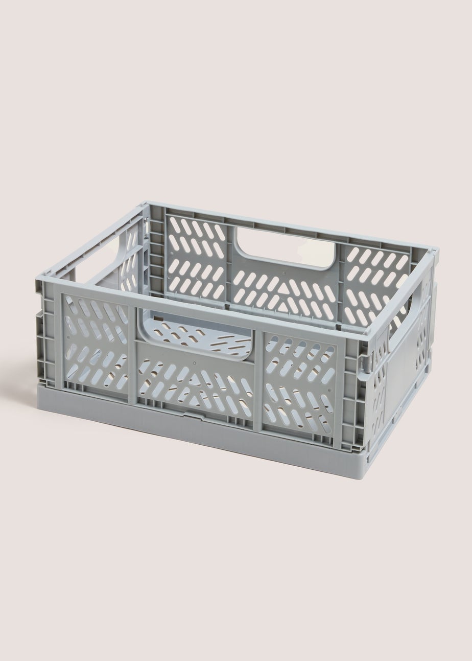 Grey Medium Storage Basket