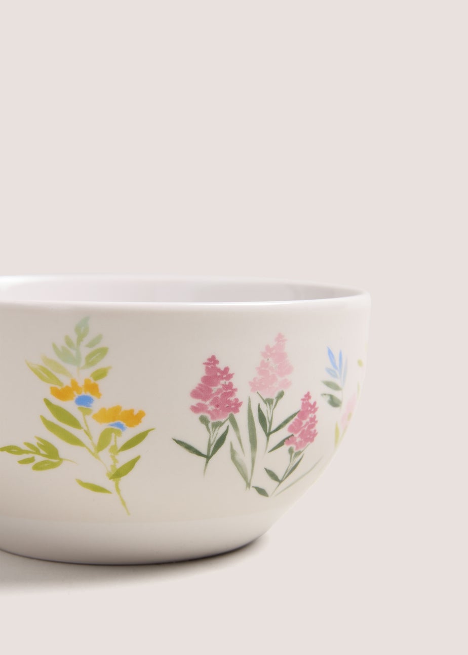 Rabbit Floral Bowl