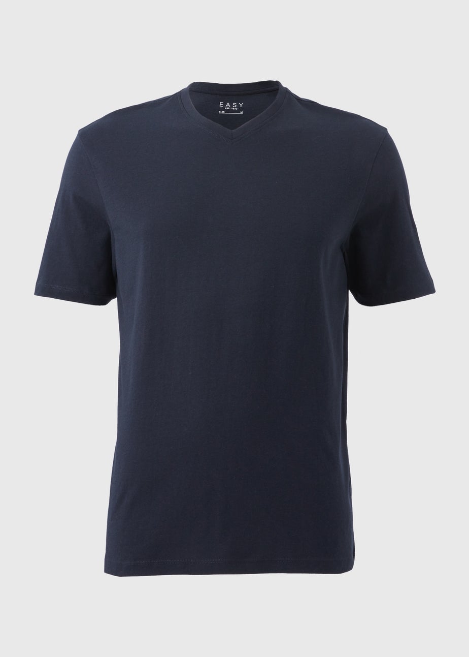 Navy Essential V-Neck T-Shirt