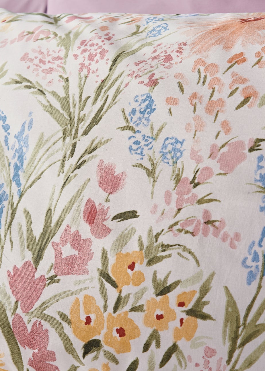 Multicolour Meadow Floral Duvet Set