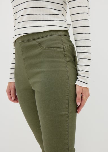 Khaki Rosie Jeggings