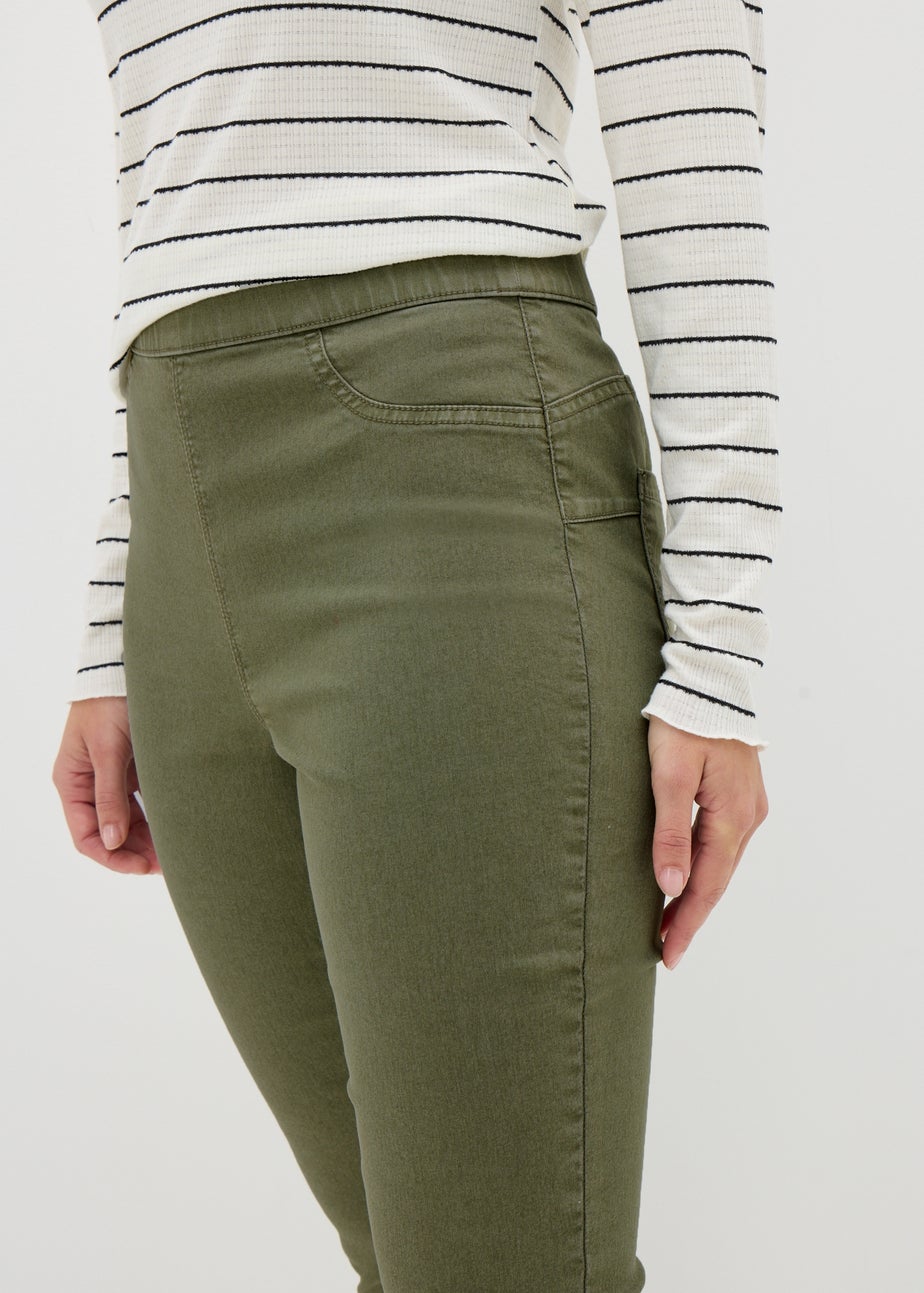 Khaki Rosie Jeggings