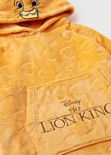The Lion King Kids Yellow Simba Snuggle Hoodie (3-13yrs)